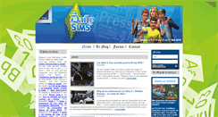 Desktop Screenshot of daily-sims.com